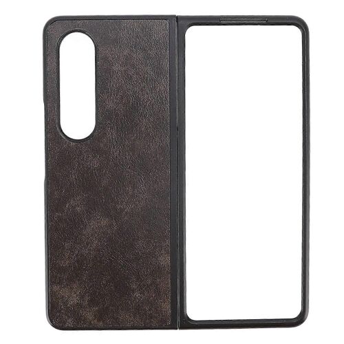 Coque de téléphone à écran pliant anti-rayures antichoc en cuir synthétique Coque de téléphone pour Galaxy Z FOLD 4