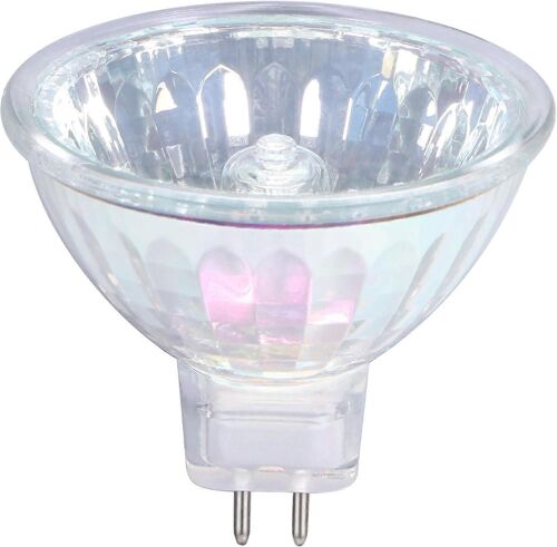 GMY MR16 Ampoules halogènes 50W 12V GU5.3 Spots pour plafonnier dimmable, 4000 heures extra longue durée de vie, 36 angle de faisceau, 3000K blanc chaud, 2 p