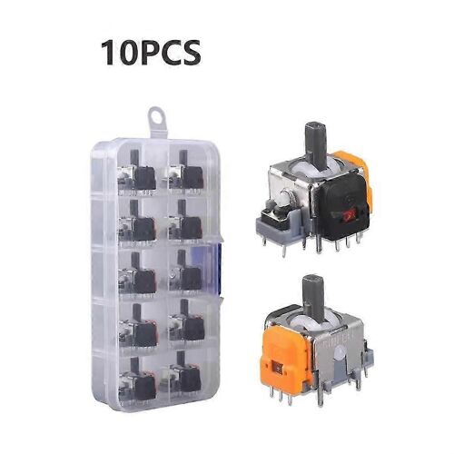 10pcs Hall Joystick Électromagnétique Pour Pièces De Réparation De Manette De Jeu Module De Joystick Sans Manettes Dérivantes