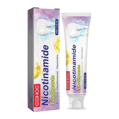 Eelhoe Nicotinamide Dentifrice Blanc Dentifrice Fresh Breath Clean Mouth Care Gingiva Teeth Brightening Toothrice 