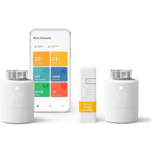 TADO Starter Kit V3+ avec 2 têtes thermostatiques