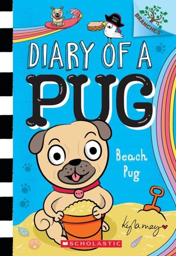 Beach Pug: A Branches Book (Diary Of A Pug #10)