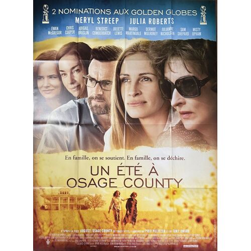 Un Été À Osage County - Affiche Originale De Cinéma - Format 120x160 Cm - Un Film De John Wells Avec Benedict Cumberbatch, Juliette Lewis, Ewan Mcgregor, Meryl Streep, Julia Roberts, Chris Cooper