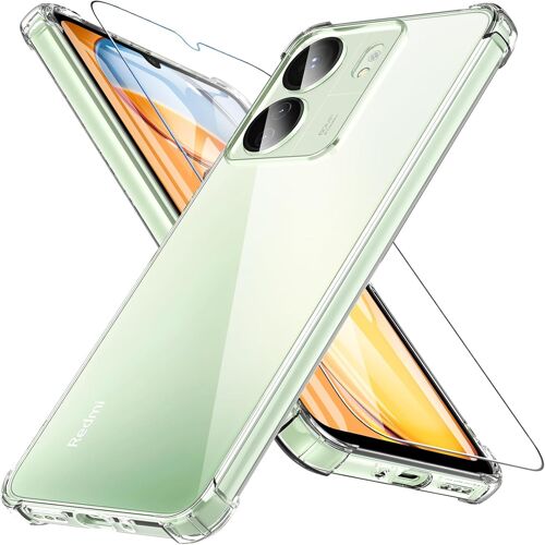 Coque Xiaomi Redmi 13c Et 1 Verre Trempé Écran Ghl Tech
