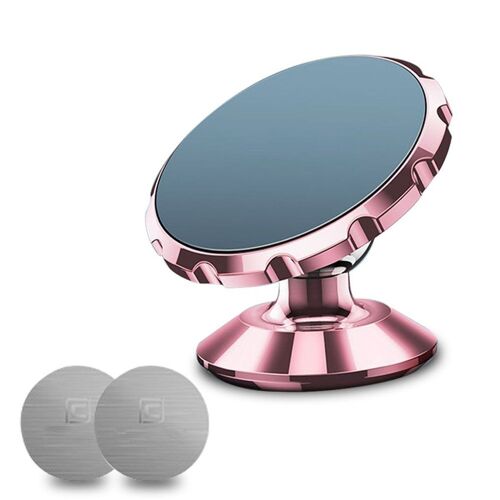 Le Support De Téléphone Portable Magnétique Convient Au Montage Sur Véhicule En Or Goodnice