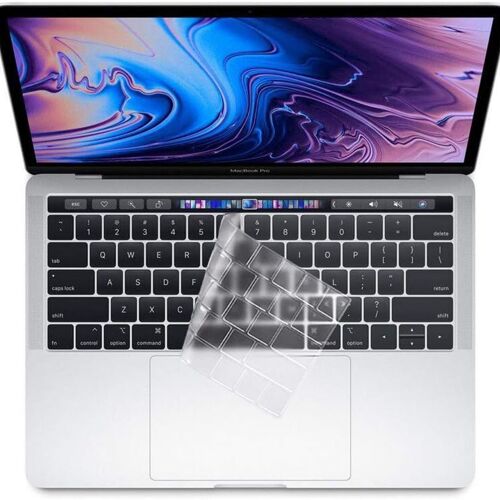 Housse de clavier en TPU ultra fine pour MacBook Pro avec barre tactile 13" 15" (A21 goodnice