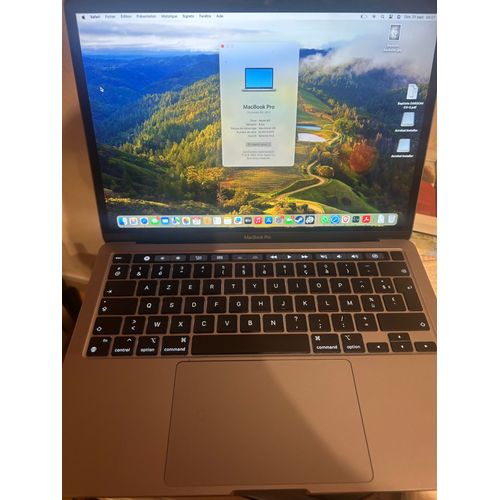 Apple MacBook Pro Touch Bar 2022 - 13" M2 - Ram 8 Go - SSD 256 Go