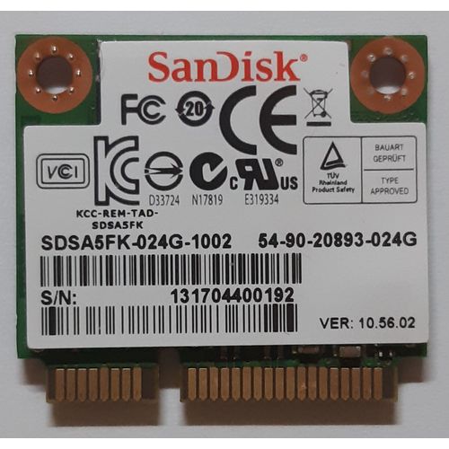 SanDisk 24 Go mSATA Mini SSD SDSA5FK-024G-1002