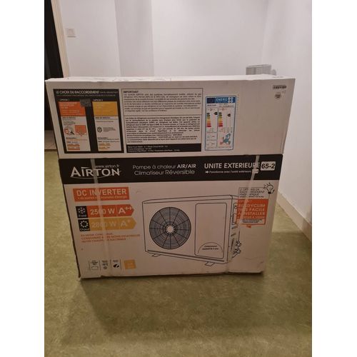 Pompe à chaleur AIR/AIR climatiseur réversible marque AIRTON