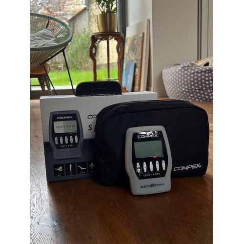 Compex Sport Elite Gris Electrostimulateur Mixte Adulte, Taille Unique