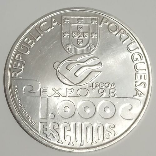 1000 Escudos 1999 Millénaire Atlantique