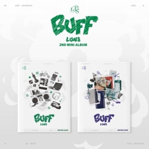 Lun8 - Buff - Random Cover - Incl. 84pg Photobook, Folded Poster Photocard, Unit Photocard + More [Compact Discs] Photo Book, Photos, Poster, Asia - Import