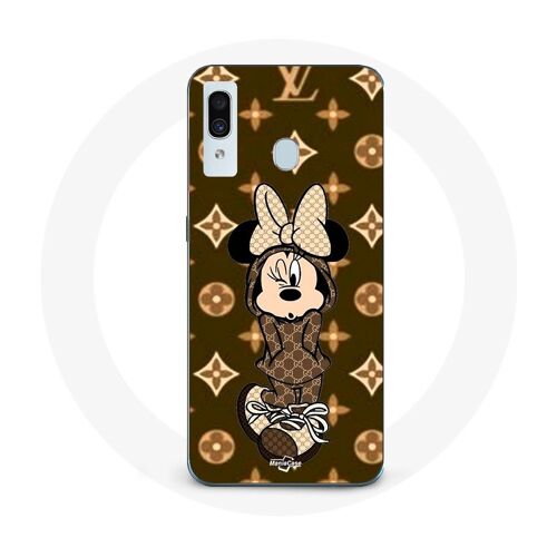 Coque Samsung Galaxy A30 Minnie Disney Lv Marron