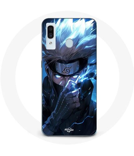 Coque Samsung Galaxy A40 Kakashi Hatake Anime Fanart