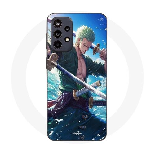 Coque Samsung Galaxy A53 5g One Piece Roronoa Zoro Epée Manga Anime