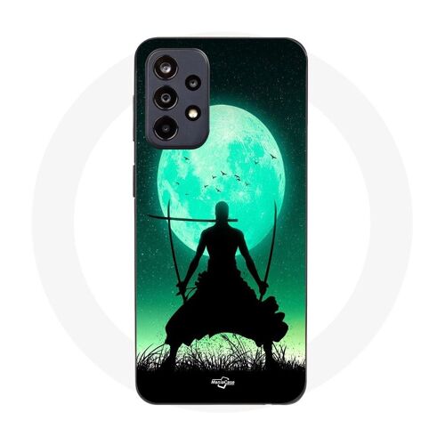 Coque Samsung Galaxy A52 4g Roronoa Zoro Triple Épée Pleine Lune