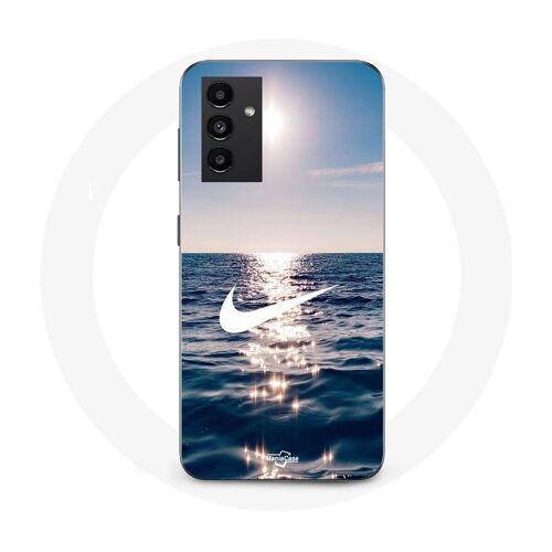 Coque Samsung Galaxy A54 5g Nike Logo Blanc Mer Solei