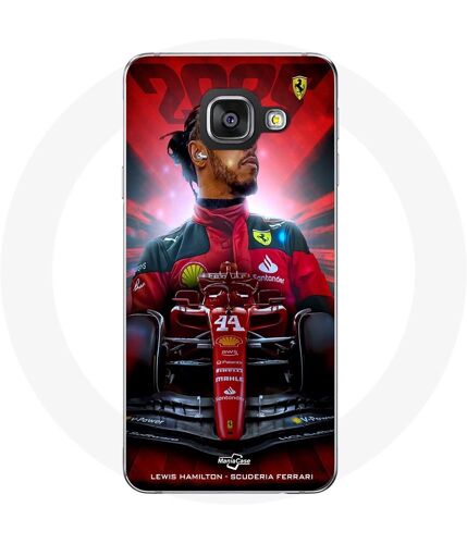 Coque Samsung Galaxy A5 2016 Lewis Hamilton Ferrari Officiel