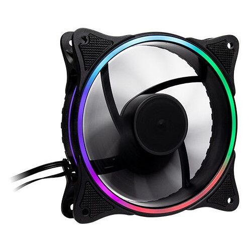 Intertech Inter-Tech 888860272 Computer Kühlkomponente Universal Ventilator 12 cm Schwarz 1 Stück(e), Boîtier PC : accessoires