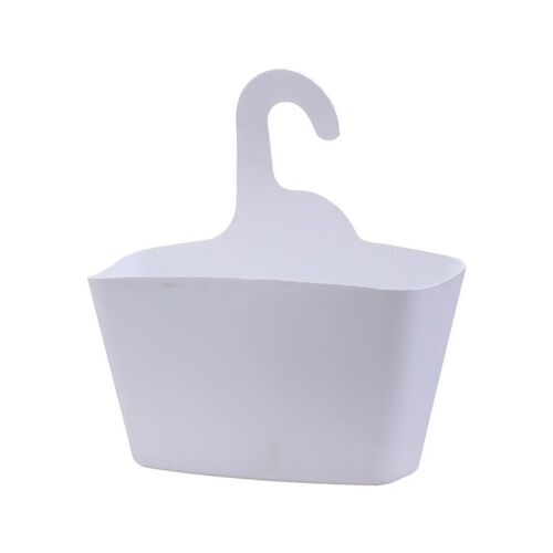 Panier de douche avec crochets pour suspendre les ustensiles de bain et porte-vêtements goodnice