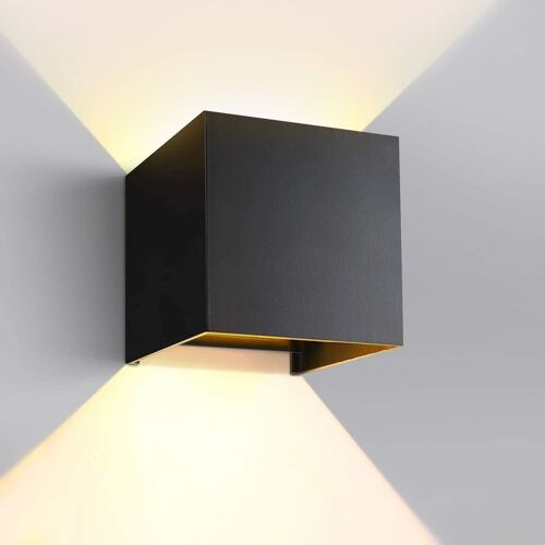 Applique Murale Led Ghb 7w Avec Orientable Noir Goodnice