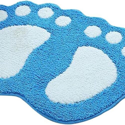Tapis de toilette antidérapant pour baignoire, beau grand tapis de douche pour bain de pieds, Trmat absorbant goodnice
