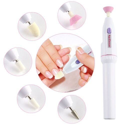 Perceuse À Ongles Électrique N Gel, Ensemble De Manucure Électrique, Tampon À Ongles Portable Goodnice 