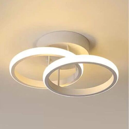 Plafonnier Led Moderne, Design Rond, Lumière Chaude Pour La Maison Goodnice