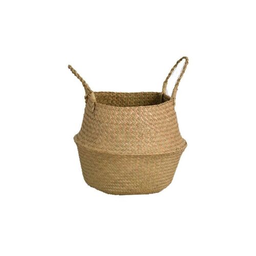 Panier de rangement algues, pot de fleurs, pot de fleurs, panier à linge panier naturel avec goodnice