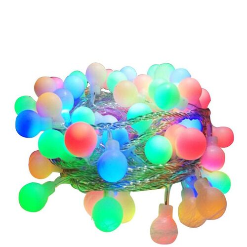 Couronne Lumineuse Électrique, Boule De Couronne Led 8 Modes D'éclairage, Couleur Goodnice