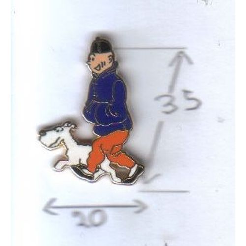 Pins Tintin & Milou Lotus Bleu Lob-41.8