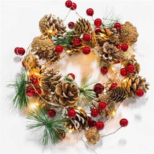 Éclairage de Noël marocain, éclairage de fenêtre 40 LED, ventouse, éclairage par câble, goodnice