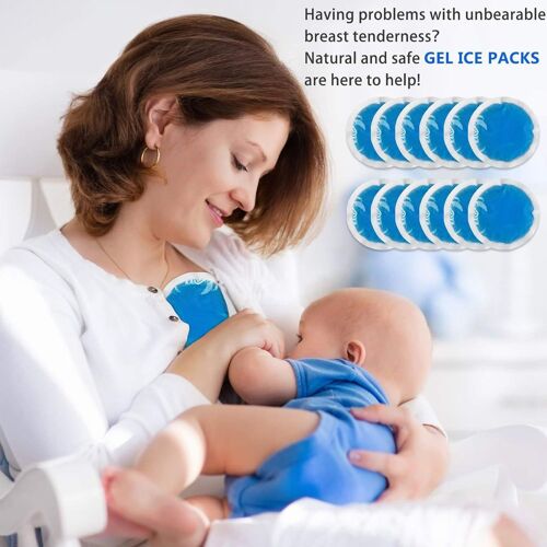 Coussinets De Refroidissement Pack De Refroidissement En Gel Réutilisable Pour Blessures, Bosses, Goodnice