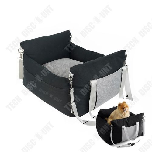 Td® Chenil De Voiture Pour Petit Chien Siège De Sécurité Étanche Pour Chien Sac De Voiture Pour Animaux De Compagnie