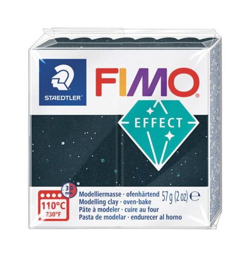Pâte Fimo 57 G Effect Pierre Granite Noir