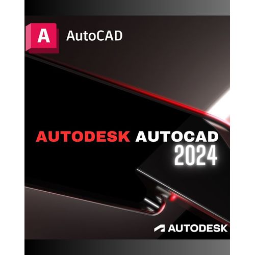 Autodesk Autocad 2024 - 3 Ans - Windows/Mac - Licence Officielle