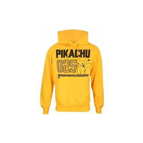 Pokemon Sweater À Capuche Pikachu Line Art (L)