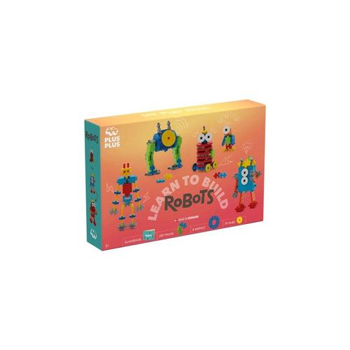 Plus-Plus Apprenez À Construire Des Robots Rakennuspalikat
