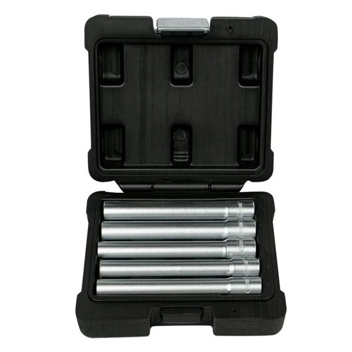 JEU DE DOUILLES 6 PANS 3/8 LONGUES 120 MM - 8 à 14 mm