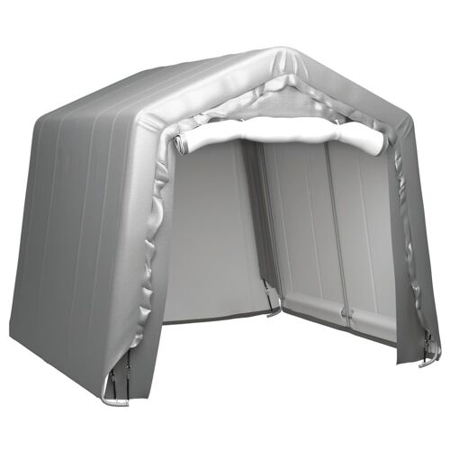 Vidaxl Tente De Rangement 240x240 Cm Acier Gris
