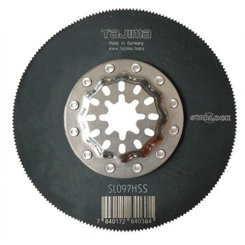 Lame de scie HSS pleine denture en métal ronde Ø 85 mm - par 30 TAJIMA