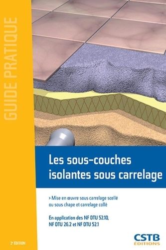 Les Sous-Couches Isolantes Sous Carrelage - Mise En Oeuvre Sous Carrelage Scellé Ou Sous Chape Et Carrelage Collé