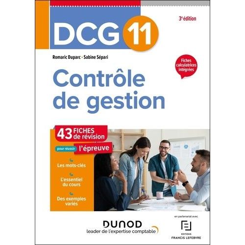 Contrôle De Gestion Dcg 11 - Fiche De Révision
