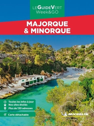 Majorque & Minorque (1 Plan Détachable)