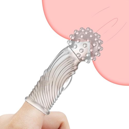 Kalanka-Gaines Pour Doigts Sex Finger Clitoris Penis Sheath Fingertip Manchon Doigt Pénis Pour Votre Clitoris Point G Point A Jouet Érotique Pour Hommes Femmes Couples Plaisir Sexuel Intense