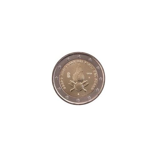 Italie 2 Euro 2020 Commémorative Sapeurs-Pompiers Neuf Unc De Rouleau+++