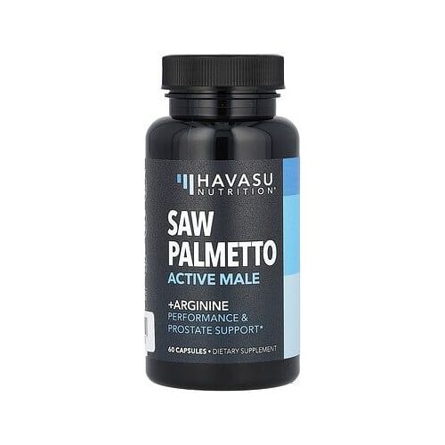 Havasu Nutrition Chou Palmiste, Active Male, 60 Capsules 