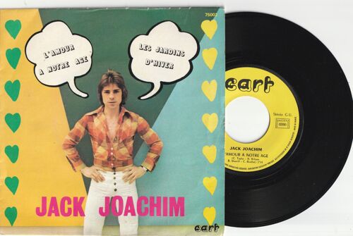 Rare 45t Sp Jack Joachim L'amour À Notre Age / Les Jardins D'hiver ( Francis Lai )