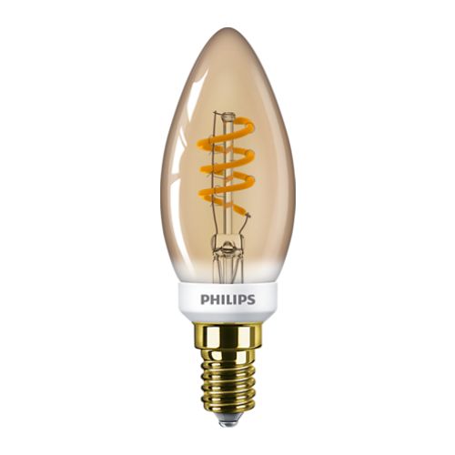 Ampoule Led - 3,5w - E14 - Flamme - Ambrée - Ledcandle Philips
