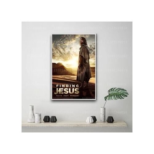 Affiche en toile Black Jesus film ¿¿mission de t¿¿l¿¿vision,mpression murale Poster pour salon chambre ¿¿ coucher d¿¿cor sans cadre(30*40cm)